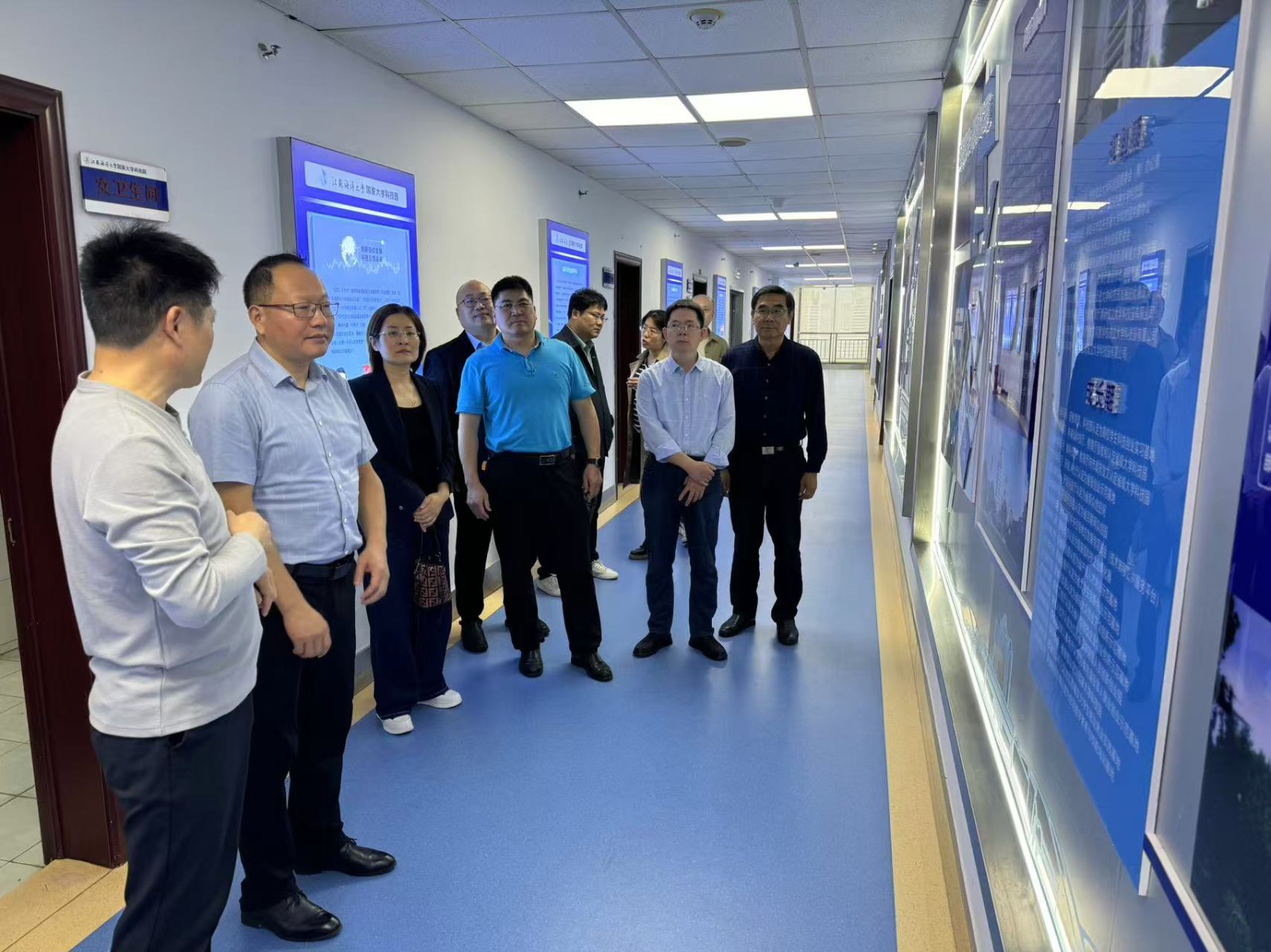 连云港市科技局领导调研我公司 天石源稀土科技研究院